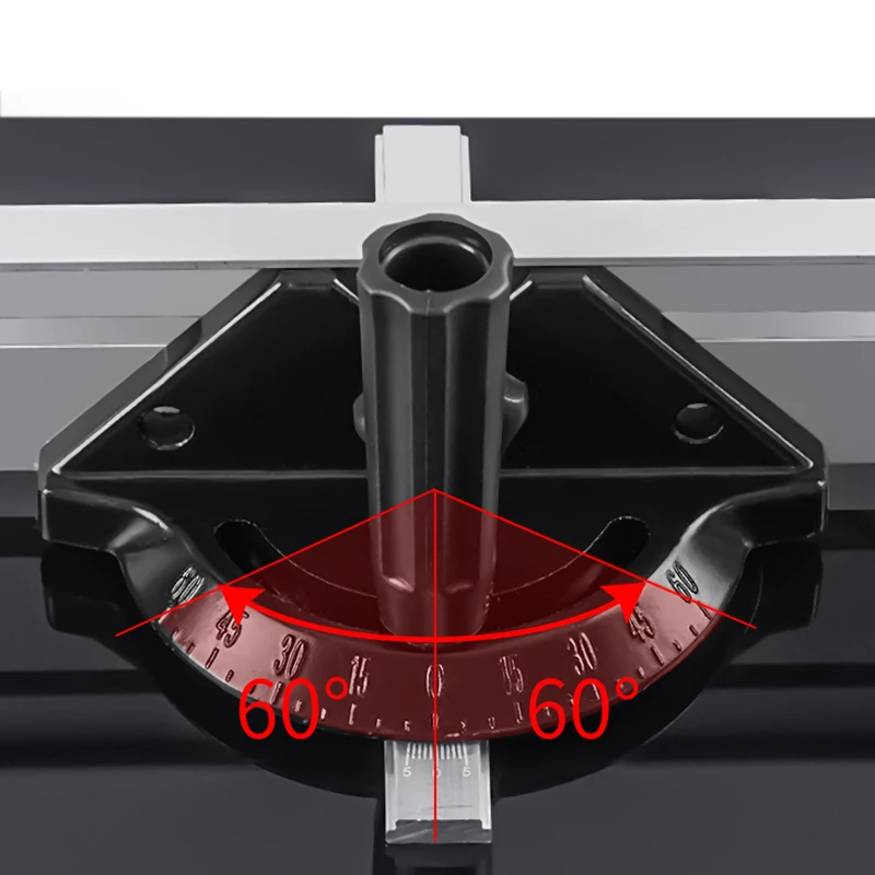 

Essential Miter Gauge Carpentry Push Rod Angle Ruler Table Saw Ruler Woodworking Tool Adjustable Flip Stop