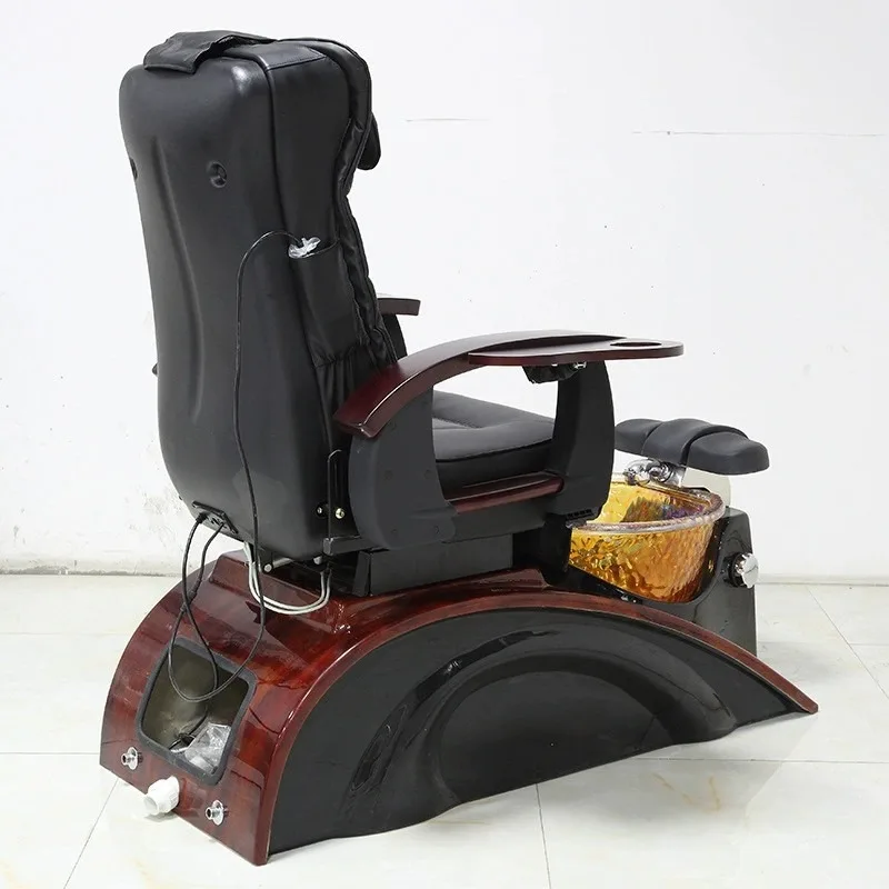!@Electric Foot Bath Sofa Chair with Basin for Pedicure Massage Chair for Beauty Technicians to Use As a Nail Stool
