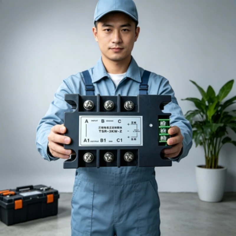 0.75KW Three Phase Motor Forward Reverse Control Module Medium Power SSR Solid State Relay Module