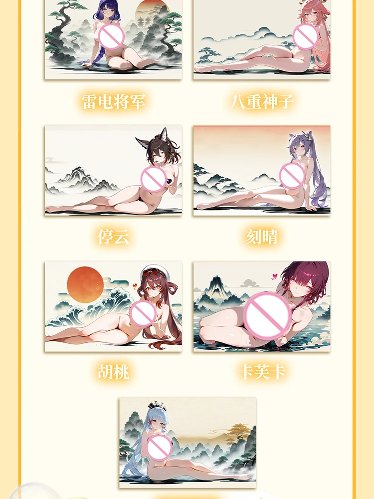 Venta al por mayor más nuevo tamaño A5 tarjeta de esperanza Xi Ning 3 A5 tarjeta acrílica Waifu Bikini traje de baño Palying Trading ACG CCG TCG pasatiempos regalo