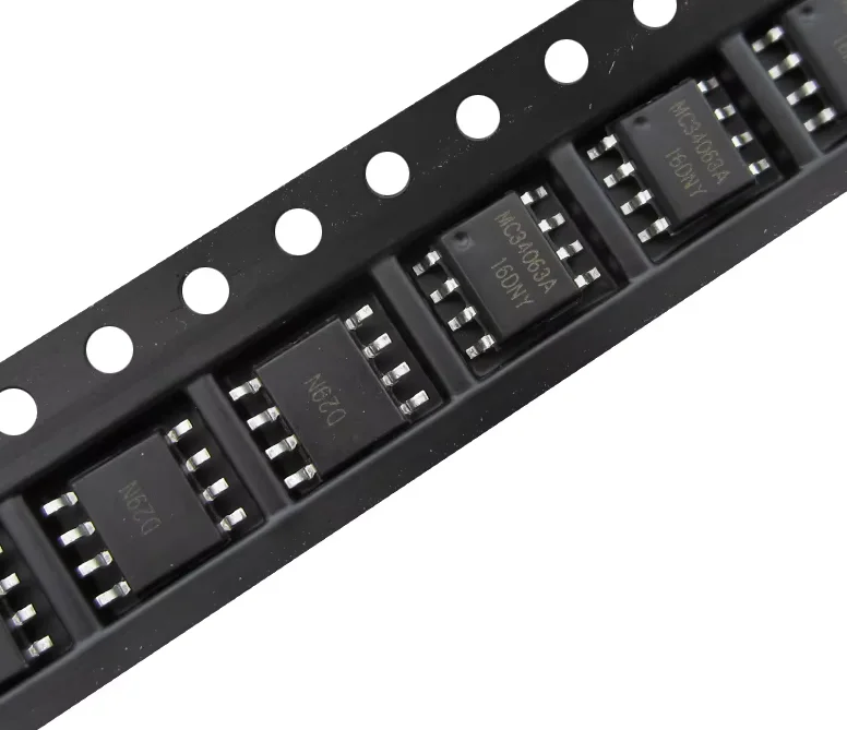 100pcs MC34063API MC34063 34063 DIP8 DIP MC34063ADR2G MC34063AD SOP8 Boost ou buck power DC/DC conversor