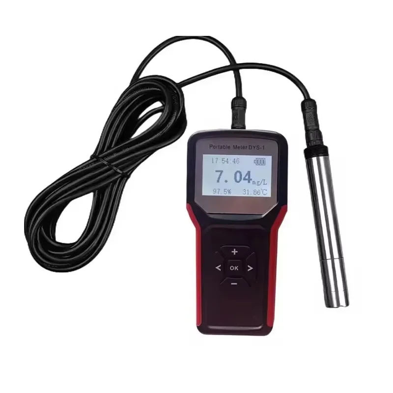 DYS-1 Portable Dissolved  Meter LCD Display Salinity RS485 Stainless Steel/ Titanium