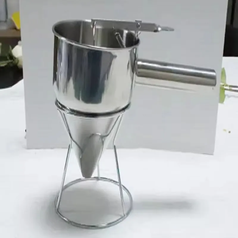 201 stainless steel customizable baking octopus ball conical funnel is reusable,oven-resistant,safe for food, and easy to access