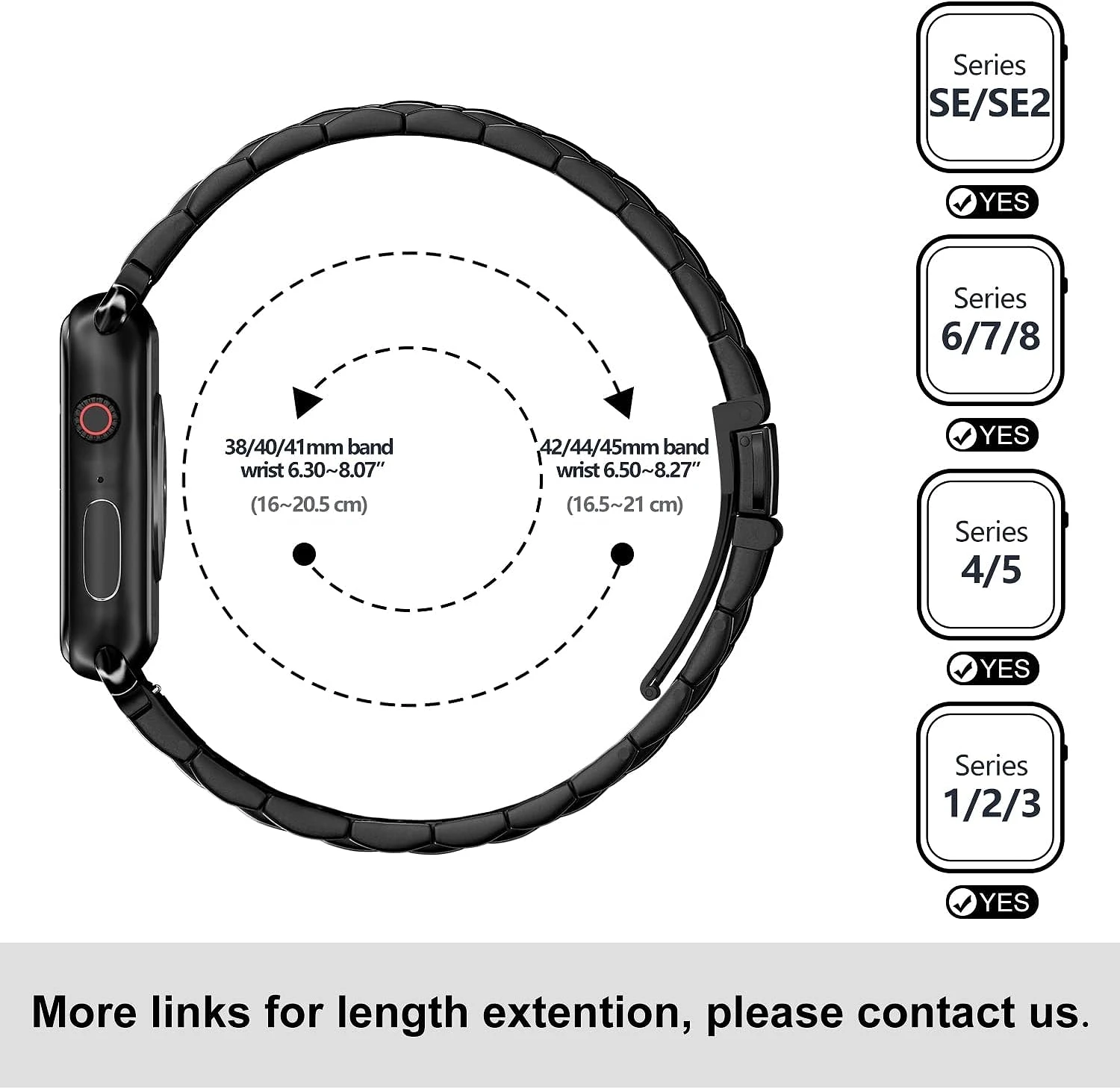 سوار من الفولاذ المقاوم للصدأ لساعة Apple Ultra 49mm 9 8 7 45mm 41mm حزام معدني متوافق مع السلسلة 6 5 4 SE 3 44mm 42mm 40mm 38mm