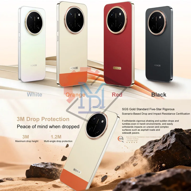Original HONOR X80 Pro Max 6.8“ 120Hz AMOLED Display Snapdragon 6 Gen 5 MagicOS 10 Camera 50MP Big Battery 11000mAh Smartphone
