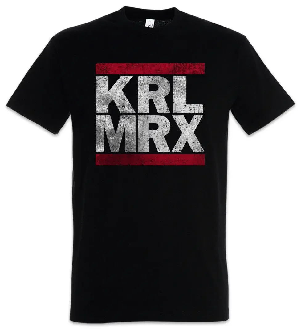 KRL MRX T-SHIRT Karl Kommunismus Sozialismus Marx Revolution Castro Lenin Engels Mens T Shirts