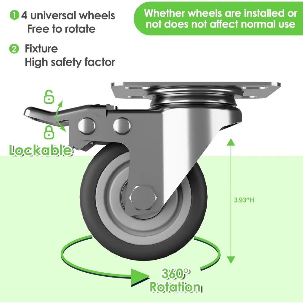 Metall-Aufbewahrungsschrank 32 x 16 mit 5 verstellbaren Regalen und Stecktafeln, Garagen-Aufbewahrungsschrank auf Rädern zur Organisation