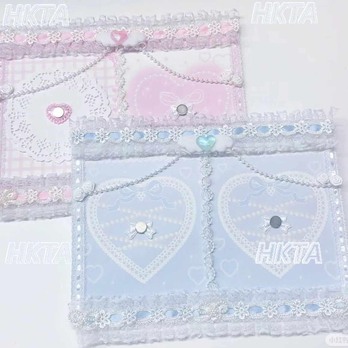 Subculture Y2k Sweet Lolita Bow Pain Bag Decoration Gorgeous Heavy Industry Cosplay Ribbon Bag Jewelry Apparel Accessories Women