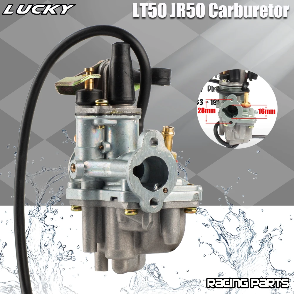 High quality Carburetor Fit For Suzuki LT50 LT 50 ALT50 JR50 LTA5 ATV Quadrunner Carb Dirt Pit Bike 1984-2005