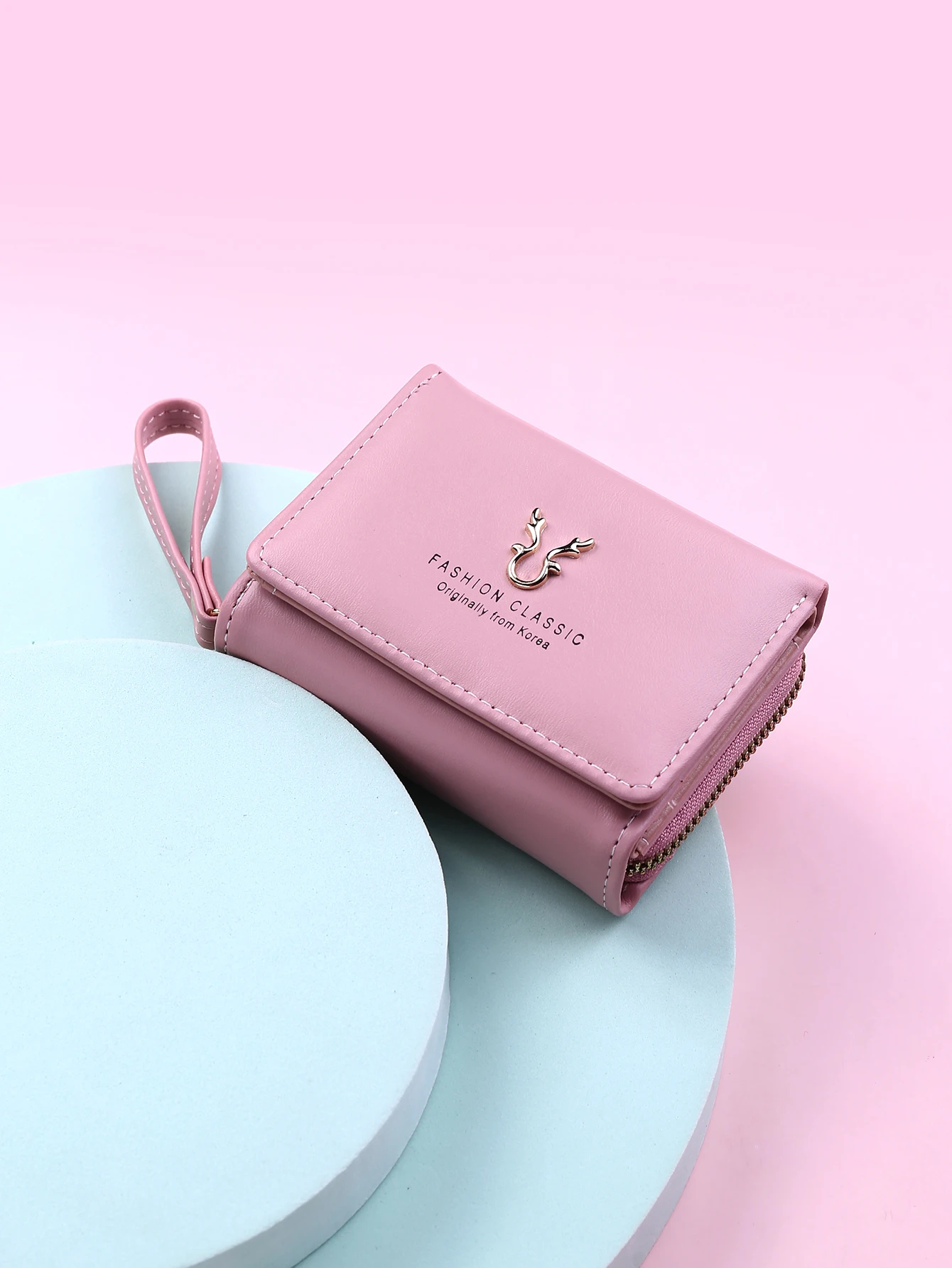 Luxus Marke frauen Kleine Brieftasche Weibliche Karte Halter Kurze Brieftaschen mit Geldbörse für Frau Damen PU Leder Haspe Mini kupplung – Detail 7