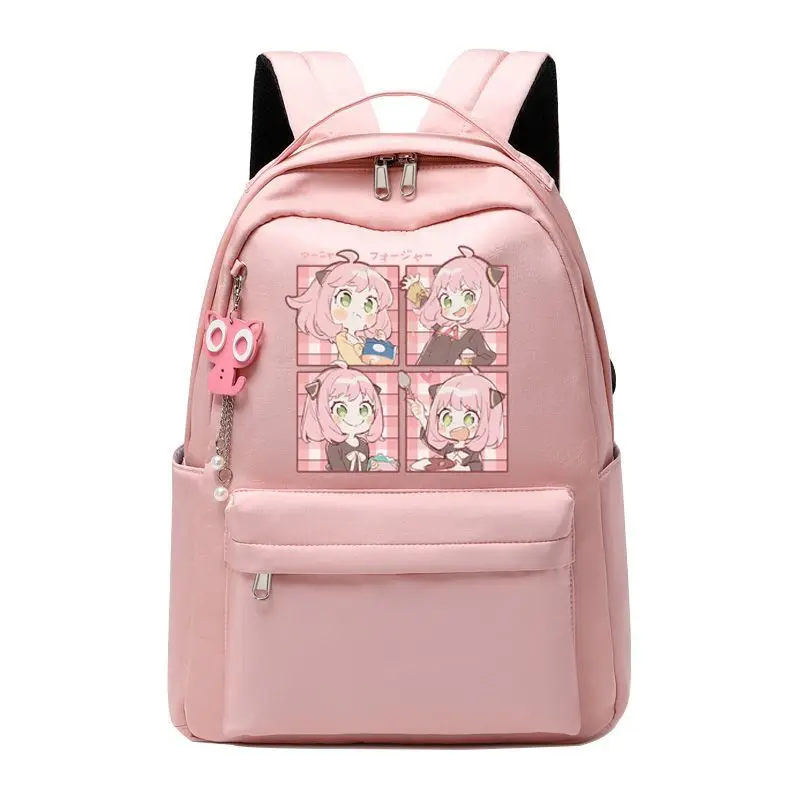 Aniya Spy X Family Merchandise Student Double Shoulder Anime Two-Dimensional Backpack Bag For Women Casual ANI