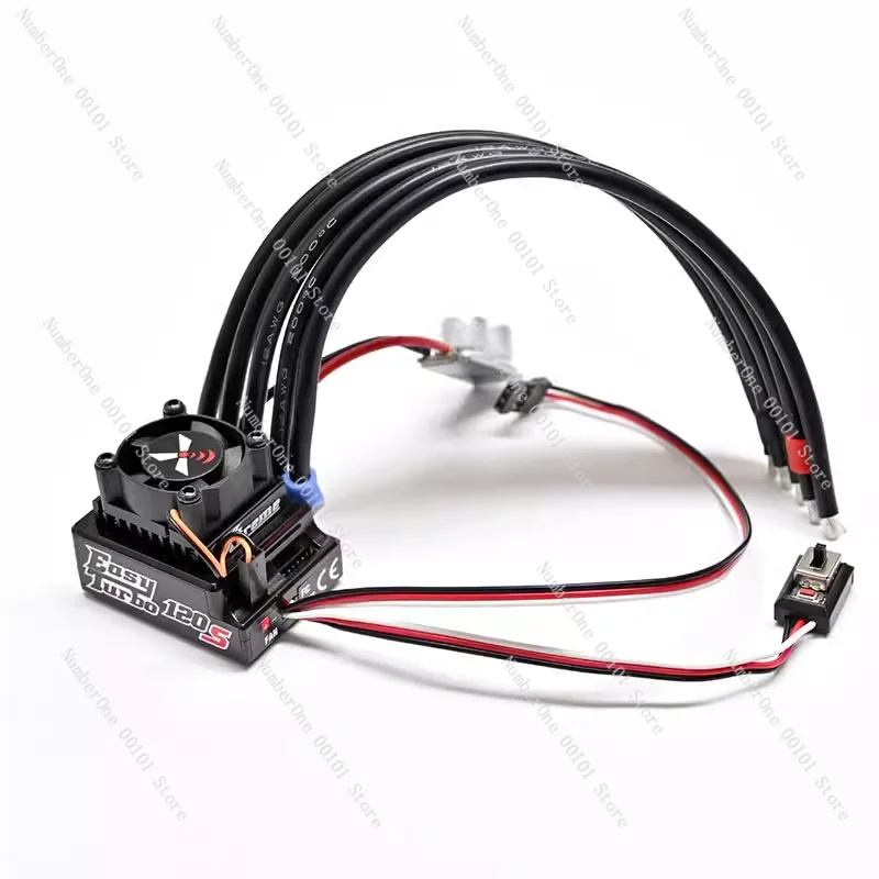 

ET120S sensory brushless ESC + ROCKET V3 motor set 120A 1/10 car drive T