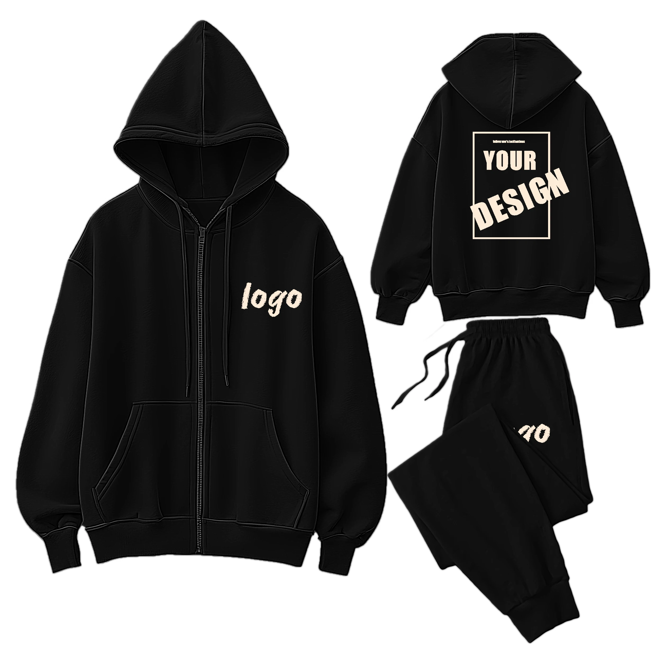 

Модная толстовка на молнии, индивидуальный дизайн, комплект толстовок, принтованный логотип компании, однотонная тонкая толстовка с принтом текста