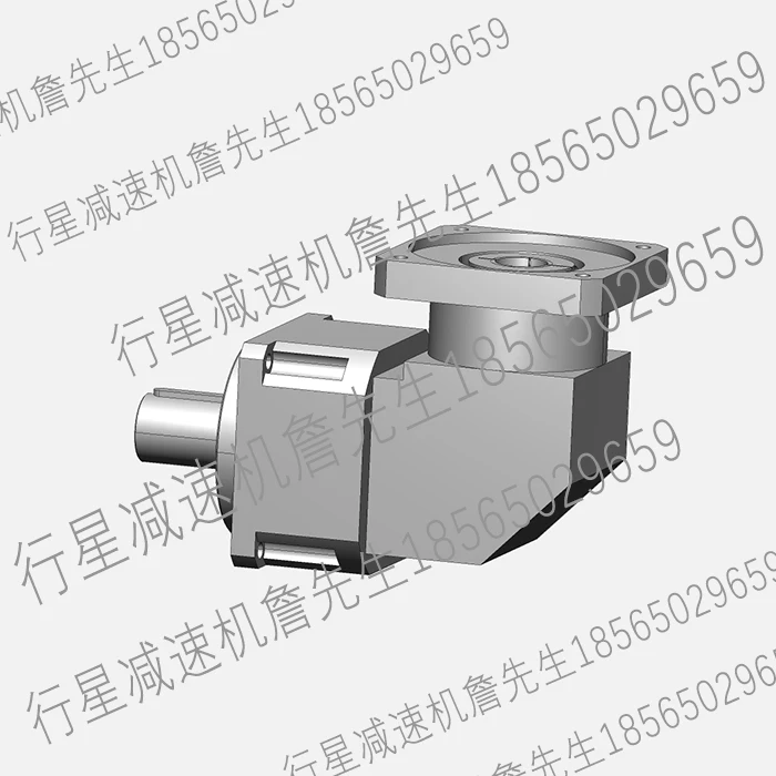 Right angle gear reducer low backlash helical teeth high precision replacement angle KVX115 series