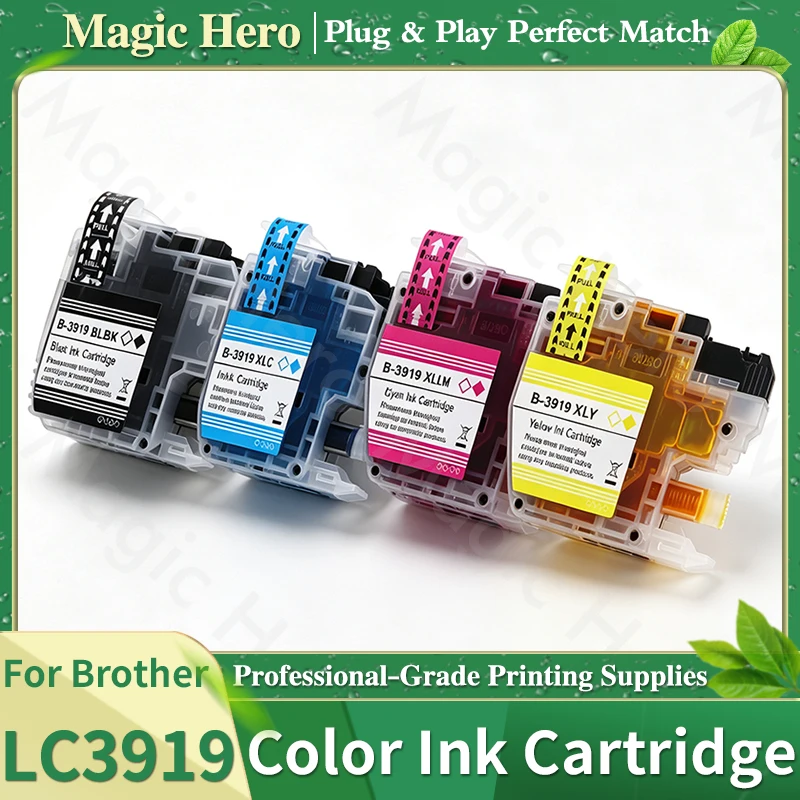 LC3919 3919XL LC3919XL Compatible Color Ink Cartridges For Brother MFC-J2330DW MFC-J2730DW MFC-J3530DW MFC-J3930DW Printer