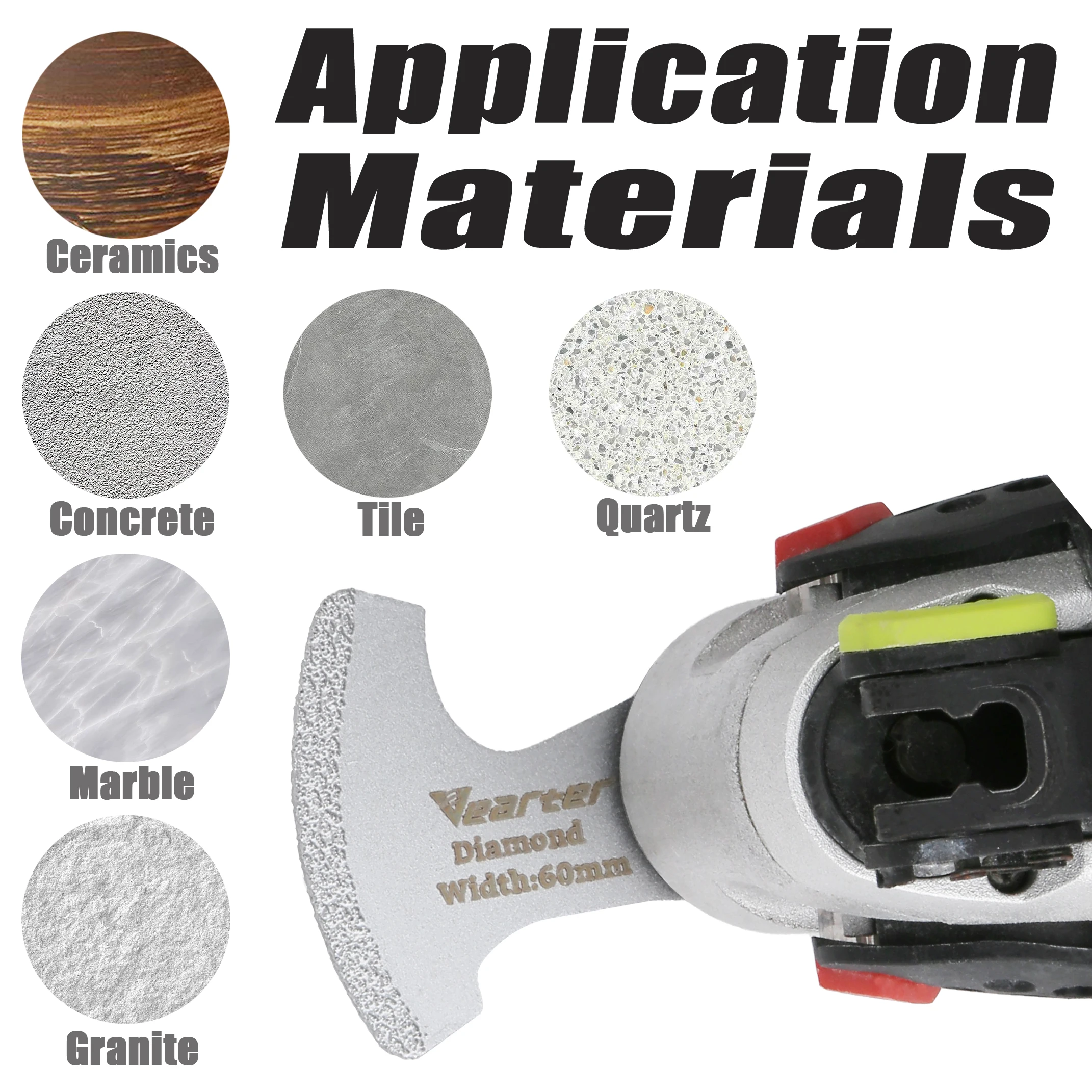 Vearter 2PC Electroplated Diam - огляд і ціна Grout Saw Removal