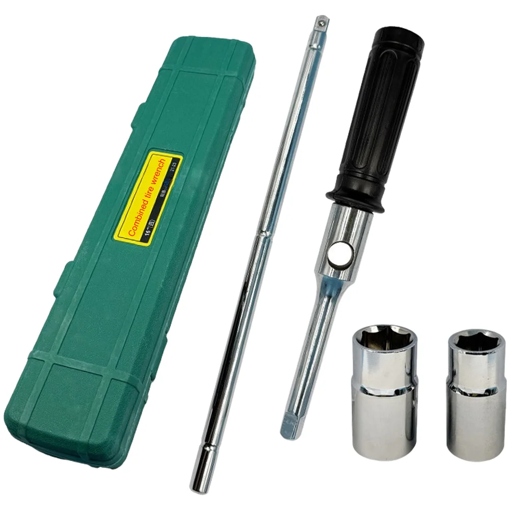 Anti Slip Tire Wrench Deep Socket Design Car Wheel Tool Anti-Slip Ball Spring Mechanism Chrome Vanadium Steel Construction