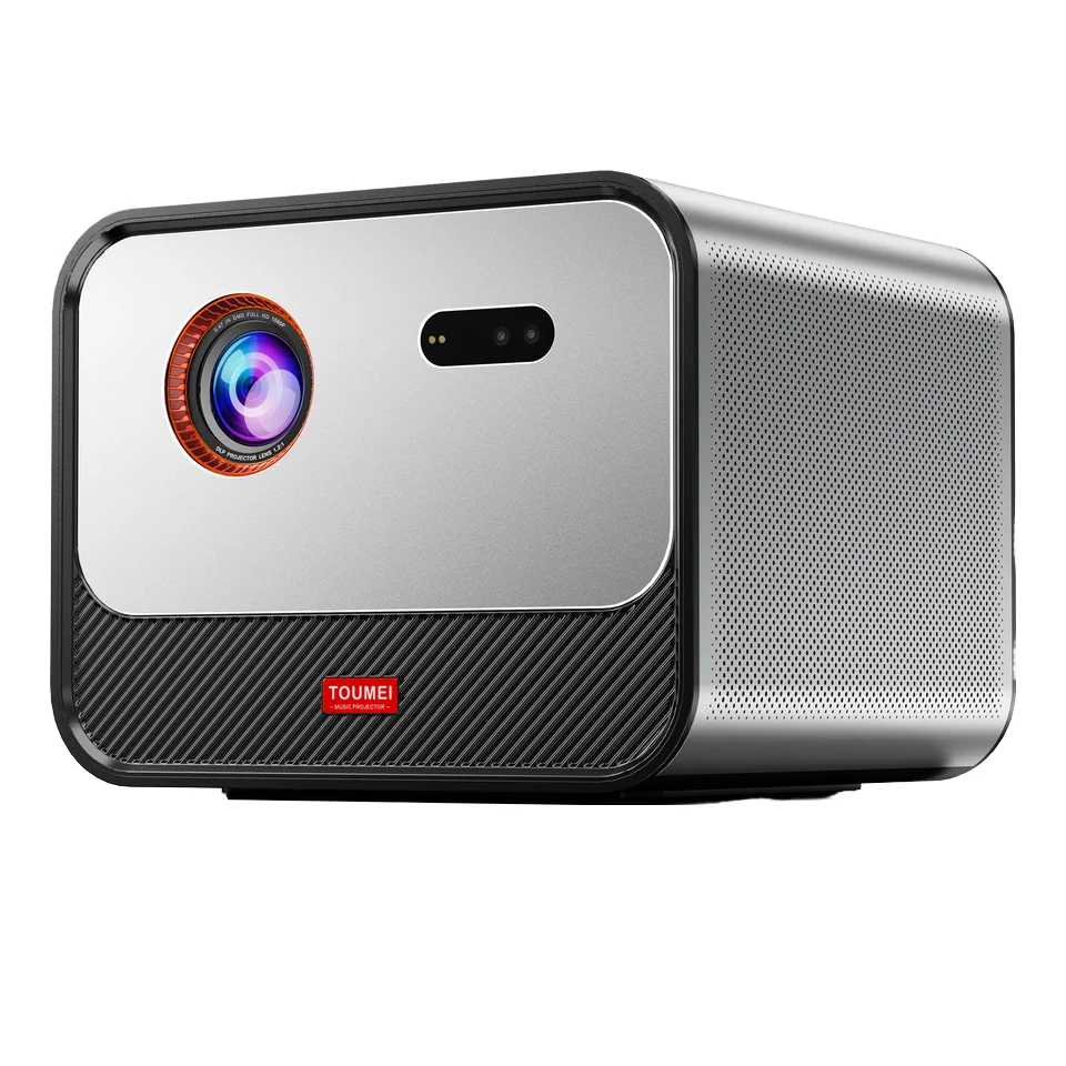 

Best Portable T5 4K 1080p Digital Home Theater Projector DLP VGA Interface Short Throw Stereo Sound Projector Screen Outdoor
