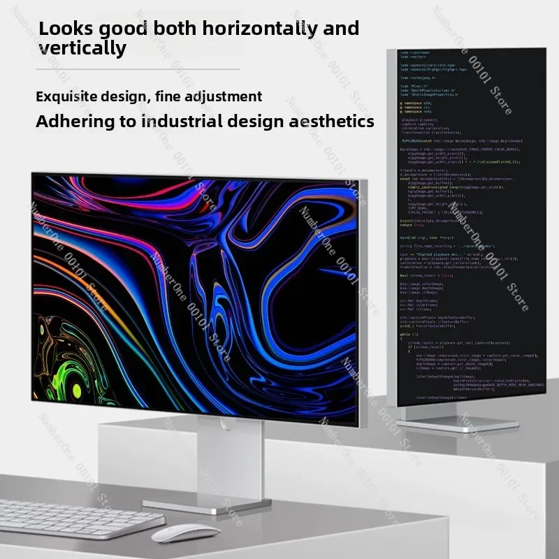

32 Inch 6K Monitor IPS Design Photography Borderless Vertical Screen Desktop Computer Type C External Display