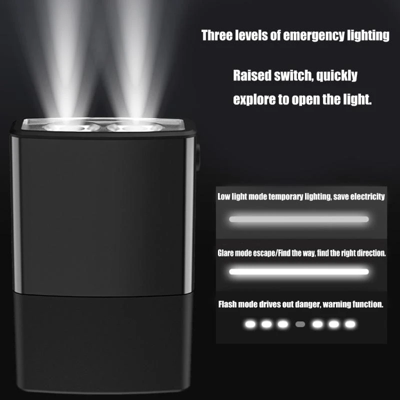 K0EA 車窓ブレーカーツール 3 in 1 ガラスブレーカーとシートベルトカッター & 懐中電灯車脱出ツール救命用