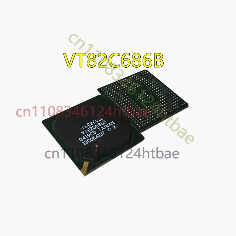 2Pcs for VIA VT82C686B CD BGA Chipset With Balls New