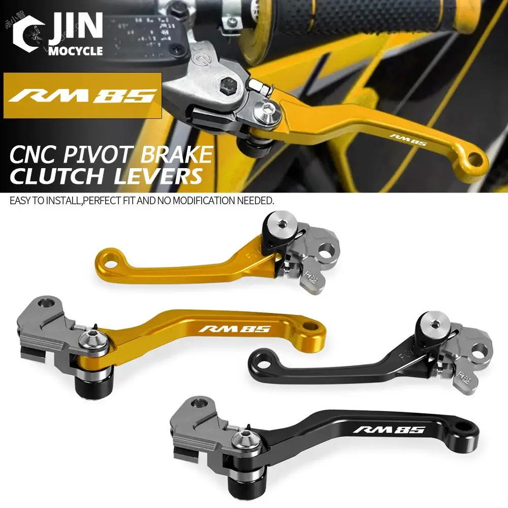 CNC Dirt Bike Brake Clutch Lever Motocross Brakes Levers FOR SUZUKI RM85 2005 2006 2007 2008 2009 2010 2011 2012 2013 2014 2015