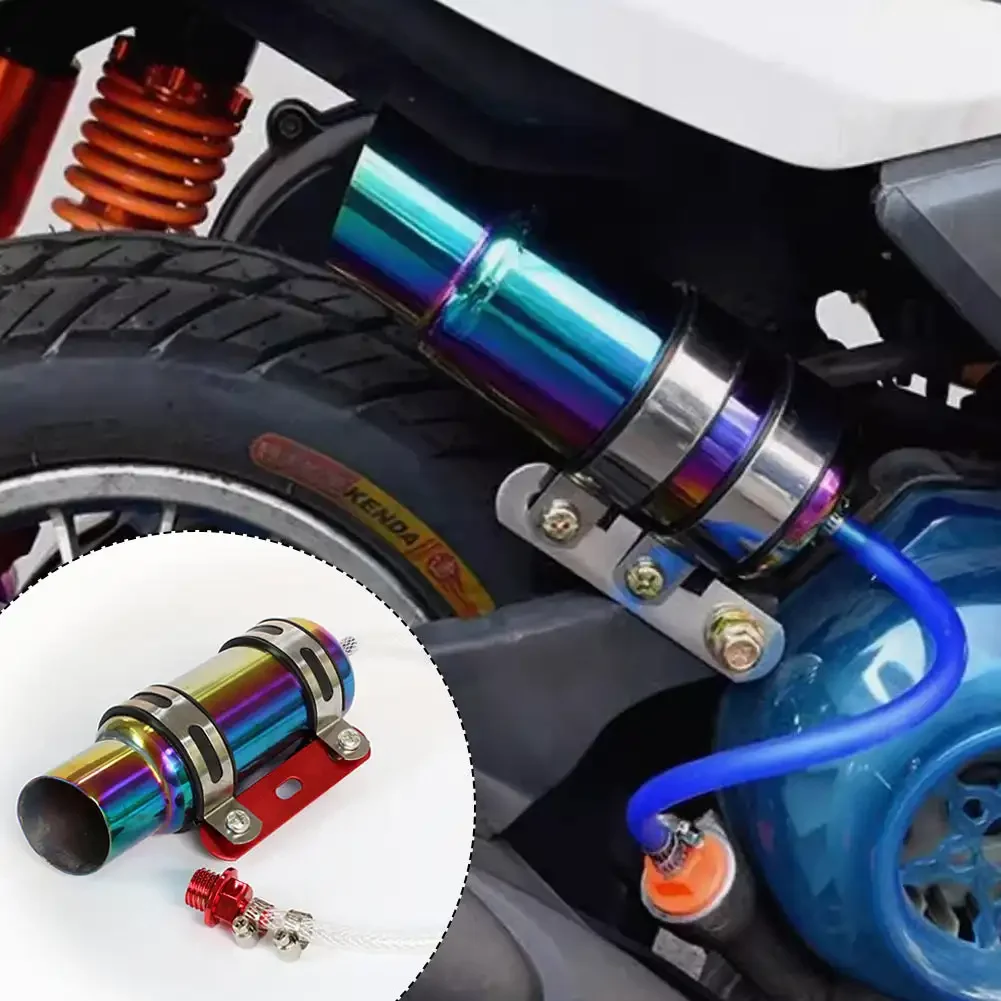 For Dirt Bike Rsz Wisp Gy6 125 Motorcycle Stainless Steel Oil Radiator Engine Cooling Oil Cooler Modification Radiator Parts