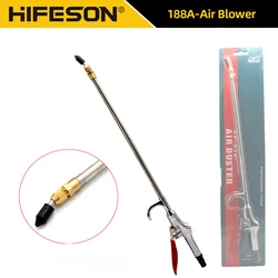 750mm HIFESON Air Blow Gun Telescopic Pistol Pneumatic Dust Removal Gun Trigger Cleaner Cleaning Tool Car Dust Cleaning Tools