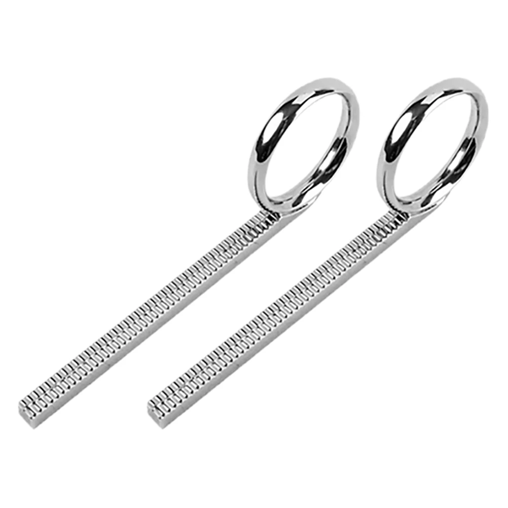 

2pcs Valve Pull Finger Replacement Accessories Repair Tool Slide Finger Ring Slide Pull Ring Replacement Trumpet Valve