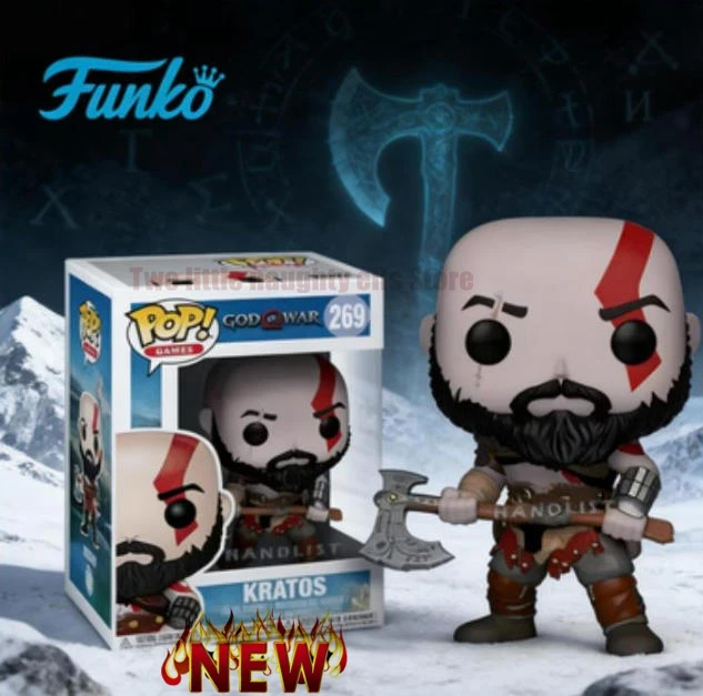 Funko POP Dios de la Guerra Thor # 1201 Figura de vinilo de PVC de edición limitada Artículo de coleccionista Regalo de Navidad para adultos y niños