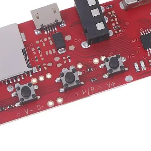 Bluetooth Audio Circuit Board With Wires Bluetooth Module Amplifier Board DIY Bluetooth Module With Charging Port