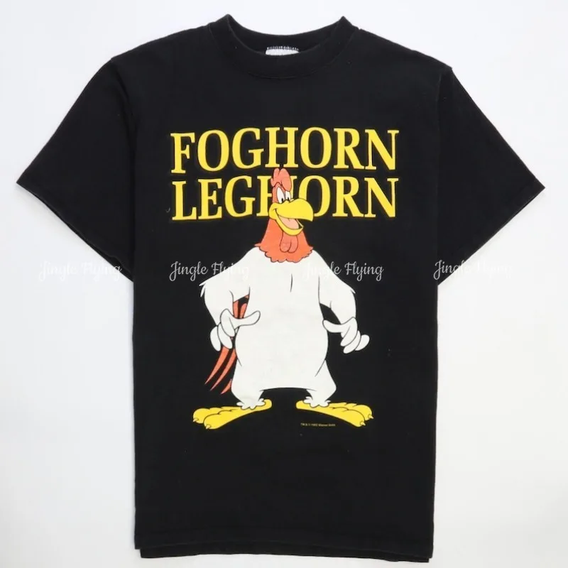Vintage Foghorn Leghorn camiseta tamaño grande dibujos animados 1993 90s