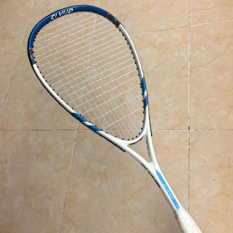 Professional Squash Racket Composite Carbon Integrated Squash Rackets Beginners Lightweight Rackets Portable Sports Equipment