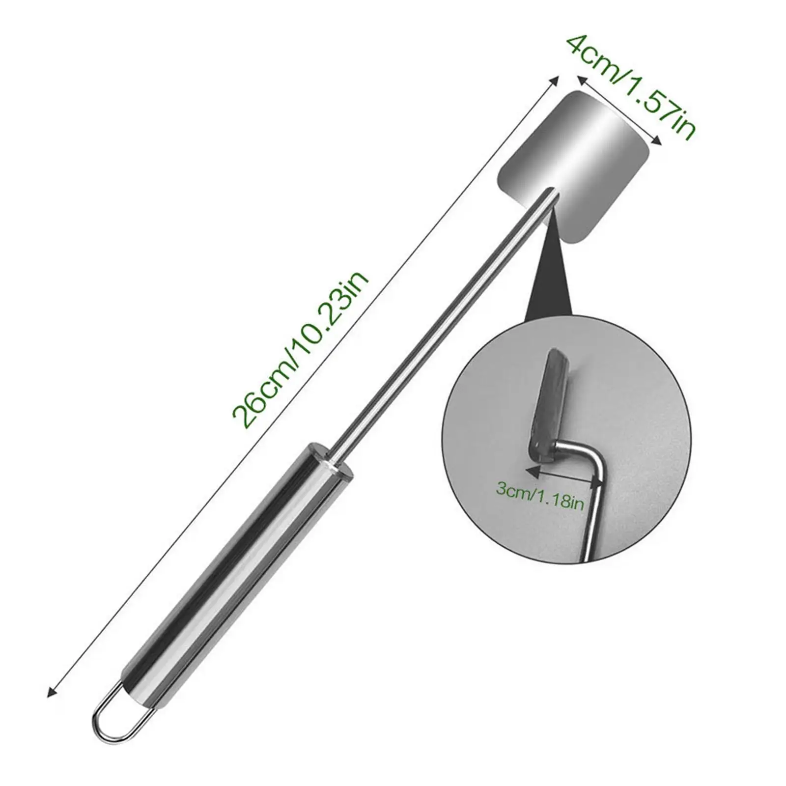Corn Shucker Remover Tool Stainless Steel Handle Kernel Separator for Kitchen Drawer Storage Easy Clean Argent