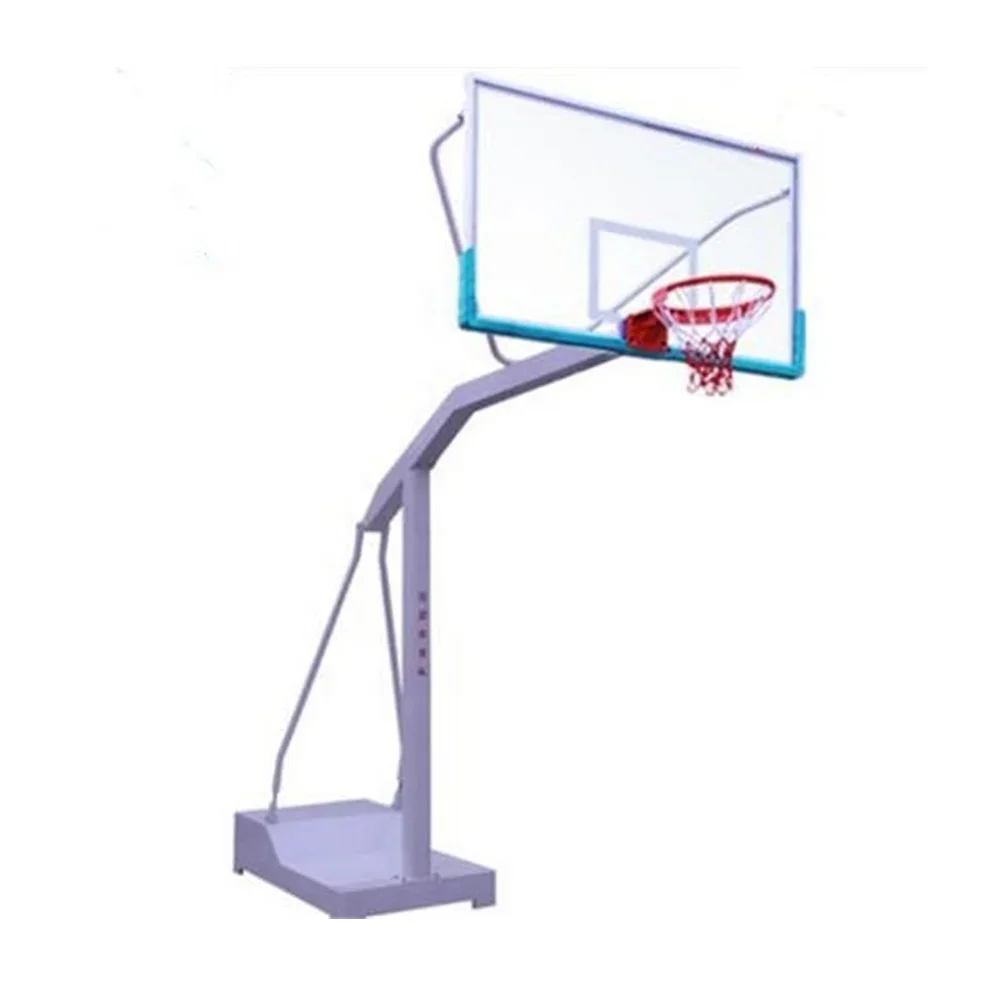 Custom Mini Movable Basketball Stand with Fiberglass Board for Courts Equipment