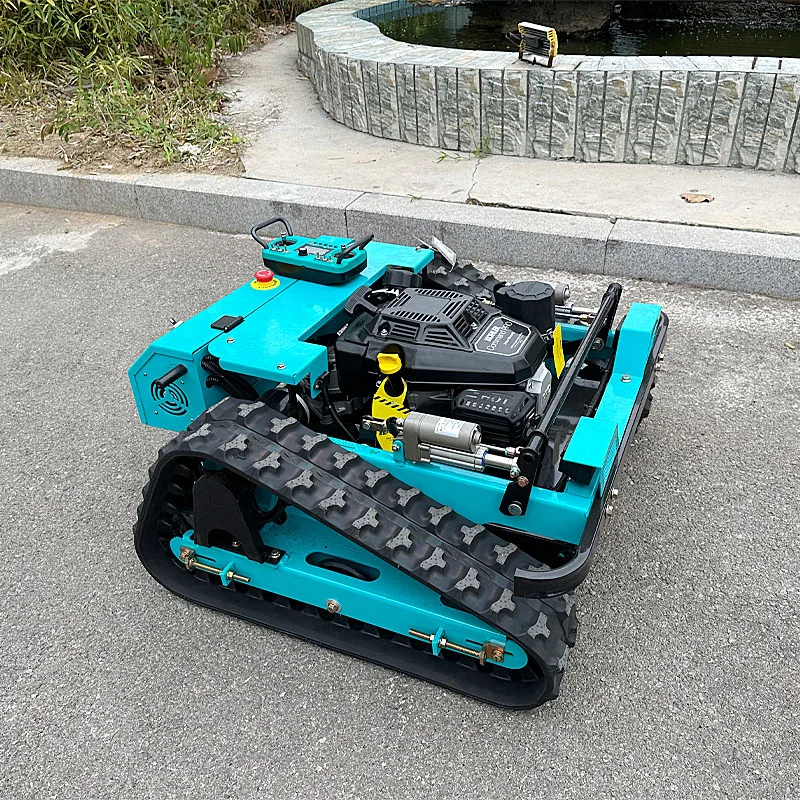 Customized high-quality agricultural CE EPA customized zero rotation mini robot intelligent remote control lawn mower