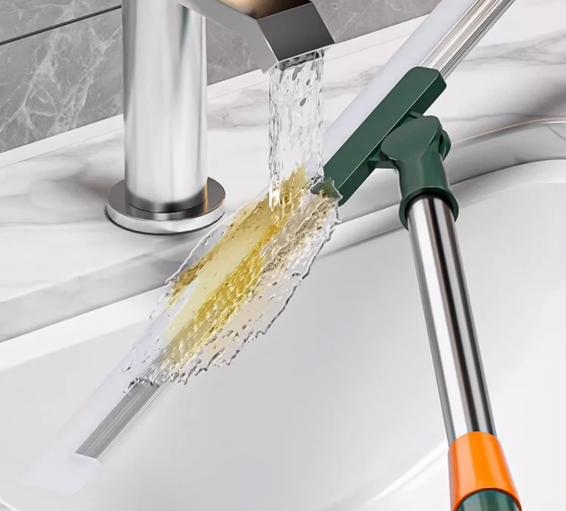 Silikon Besen Wischer Rakel Fenster Waschen Multifunktionale Haushalt Hause Boden Glas Schaber Hand-schieben Spiegel Reinigung Werkzeuge – Detail 15