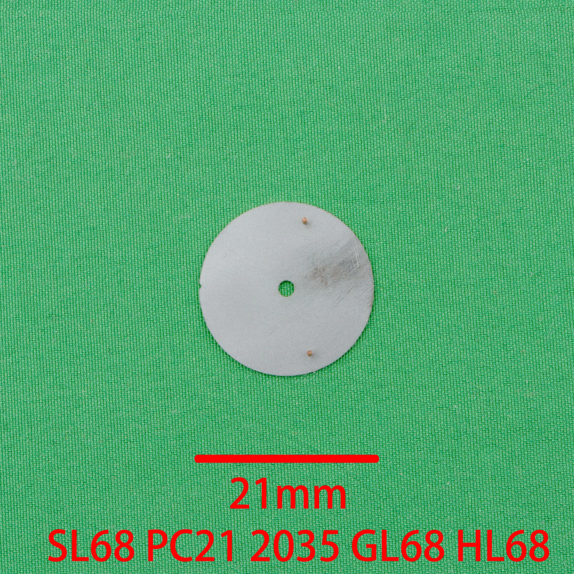 watch dial 21mm dial 2035 movement dial sl68 movement dial pc21 movement dial pc20 movement dial 2035 dial SL68 dial yellow dial