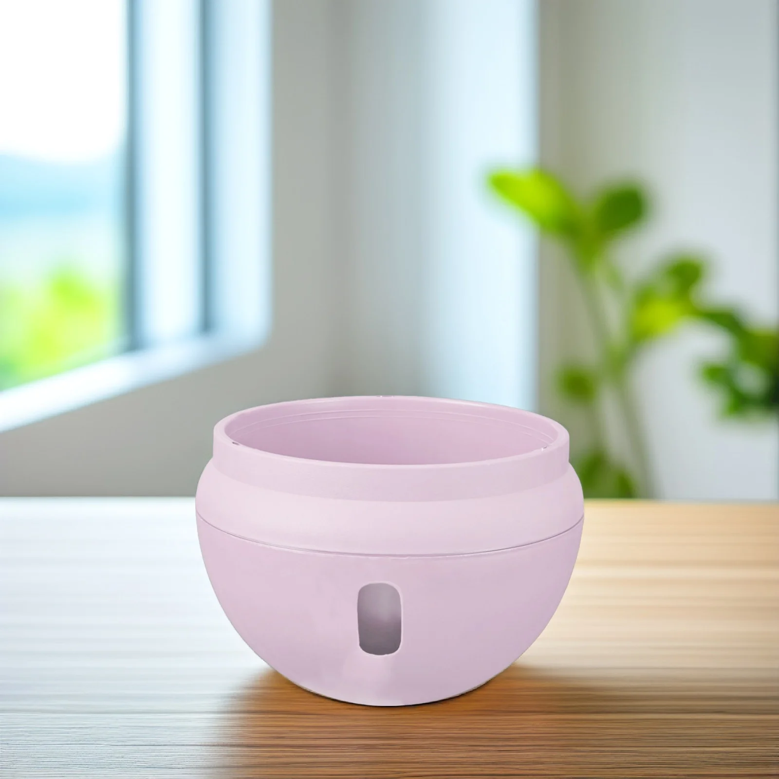 

1pc Hanging Succulent Flowerpot Plastic Planter With Chain For Home Office Garden Decor Mini Landscape Design Flower Hanging