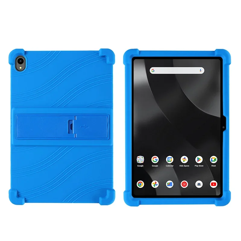 Shockproof Protector Funda For Walmart ONN 12.1" Tablet Pro (2024) Case Soft Silicone Cover with Rear Kickstand