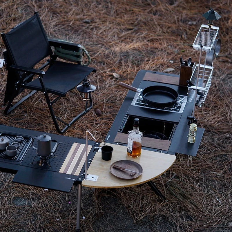 Outdoor Camping Lightweight Tactical Table Multifunctional Aluminum Folding Master Table