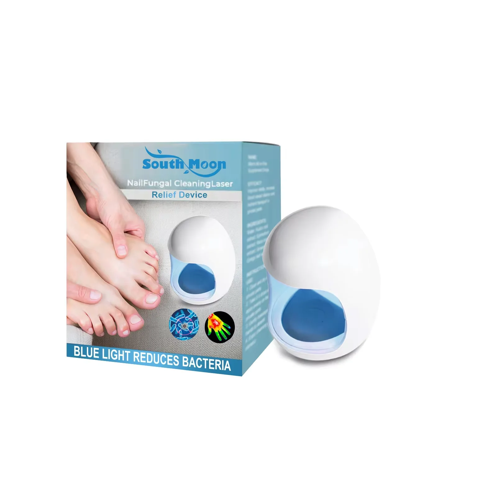 Nail Fungus Laser Therapy Device Mini Painless Anti Onychomycosis Infection Grey Nail Thicken Yellow Embed Brightening Repairing