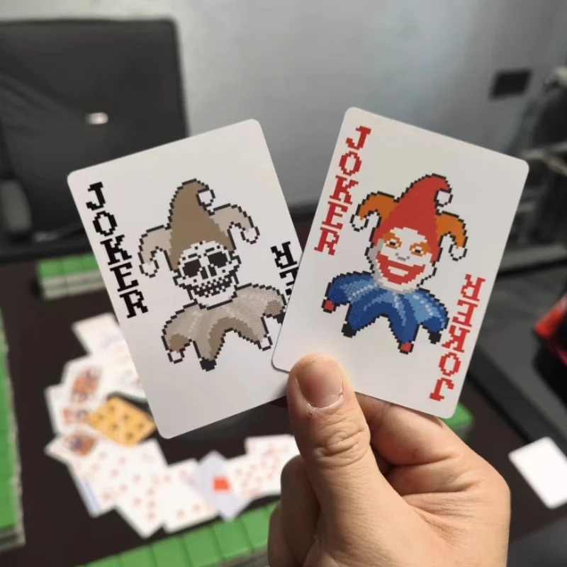 

Card Games Poker Card Set Creative Joker Playing Cards Essential Party Game For Gatherings Tabletop Games Classic Toy Gifts