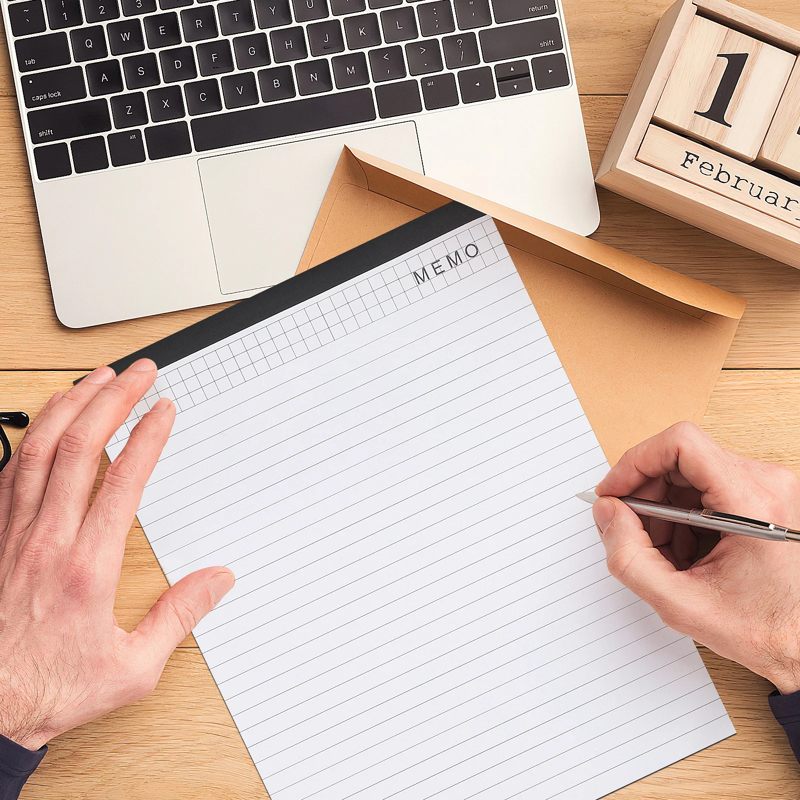 5 قطع من مفكرة A4 المحمولة، ورق سميك، سطح سهل الكتابة، لوحة مذكرة وظيفية لاجتماعات المكتب، منظم مخطط يومي