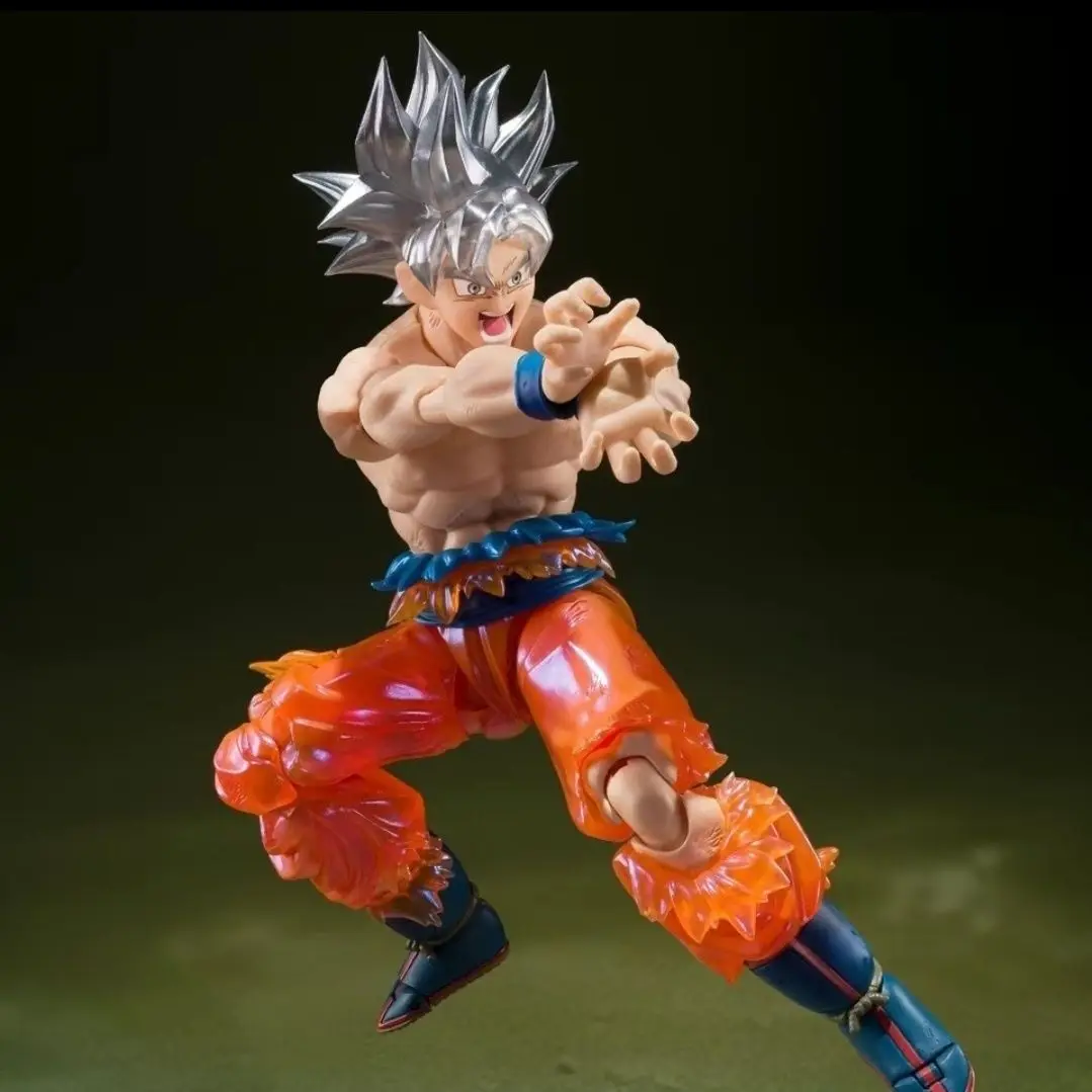 Bandai – figurines originales S.H.Figuarts Son Goku Ultra Instinct, jouets, modèle en Pvc, Collection transcendante de casse limite
