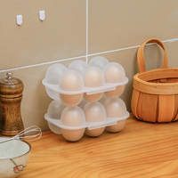 Egg Storage Box Wear-resistant And Durable Save Space Reliable Fashionable Home Storage Dustproof Egg Carton Independent Grid