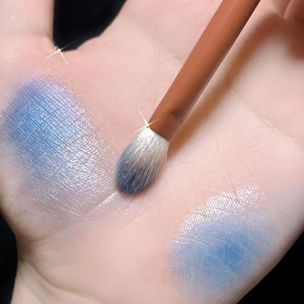 9 cores paleta de sombra, sombra, fosco, azul, brilho, diamante, cosmético coreano