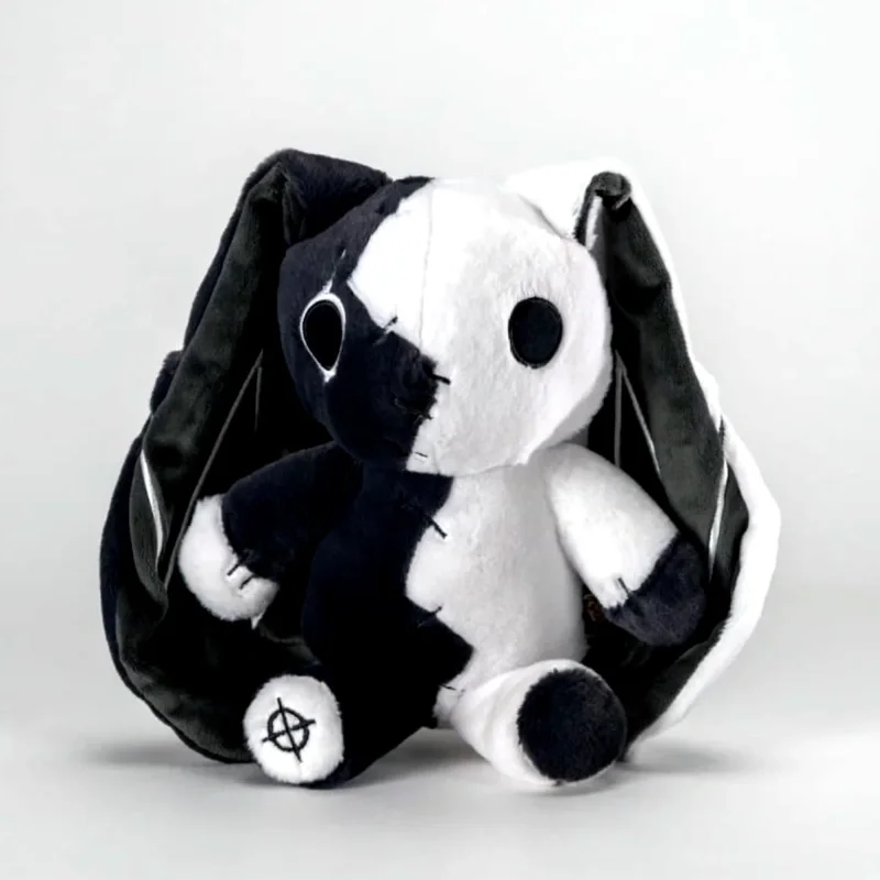 Plushie Dreadfuls Dysautonomia Rabbit Soft Fluffy Stuffed Toy Blue Large Long Ears Home Decoration Collectible Gift For Adults