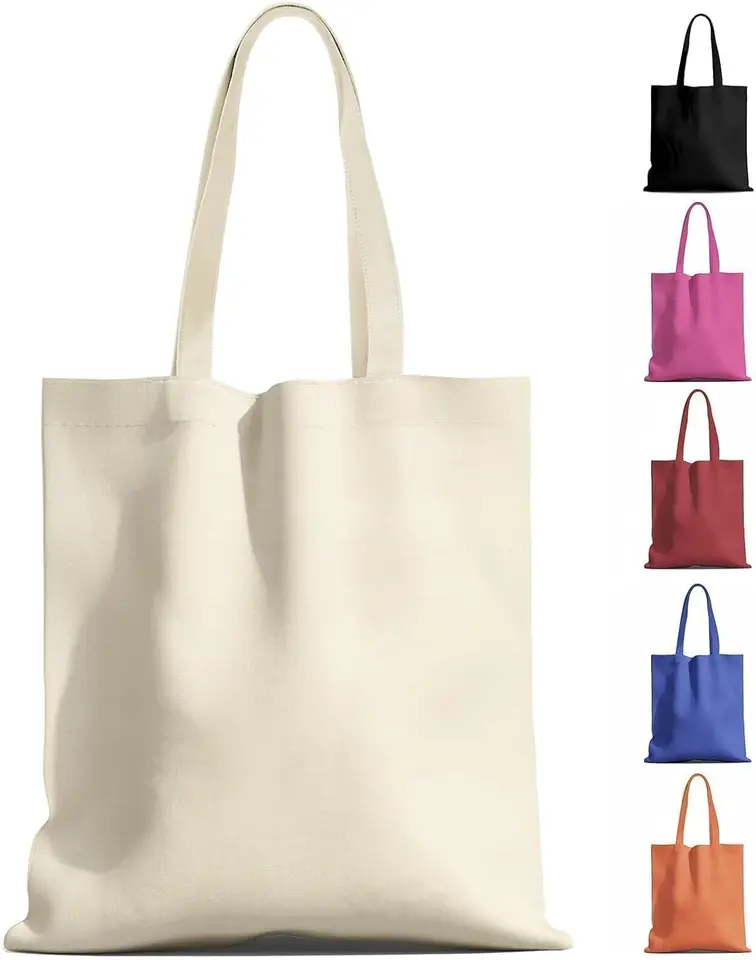 Durable Canvas Reusable Tote Bags for All Occasions