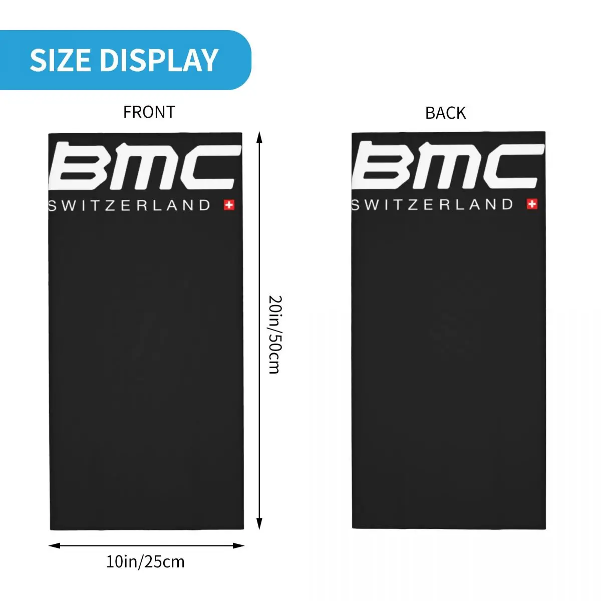 BMC ผ้าพันคอมหัศจรรย์โลโก้จักรยานอุปกรณ์เสริมผ้าพันคอแข่งผ้าคลุมหน้าและคอหน้ากากปิดหน้าเดินป่าอเนกประสงค์ใช้ได้ทั้งชายและหญิงกันลม